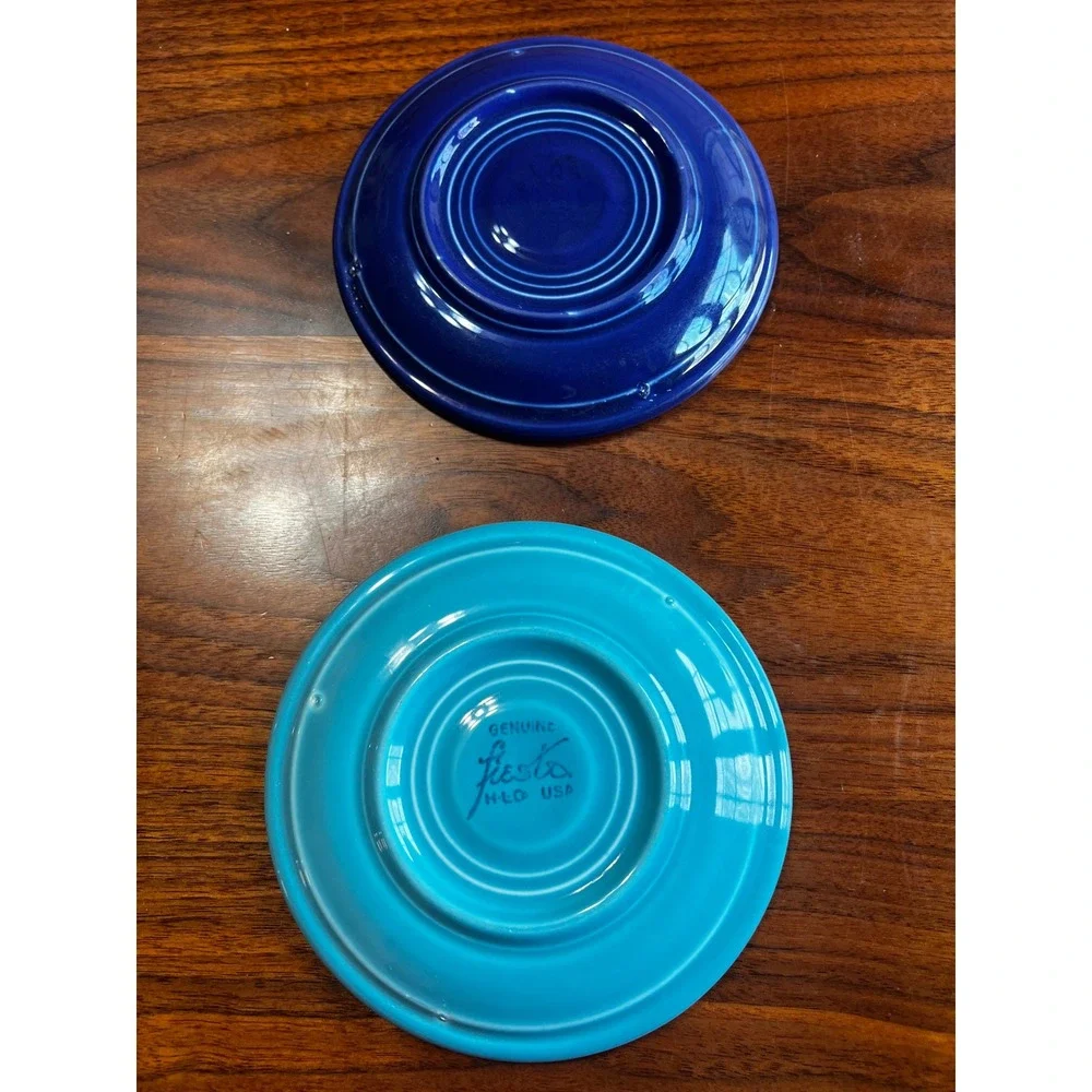 Vintage Fiesta Cobalt Blue &‎ Turquoise 6